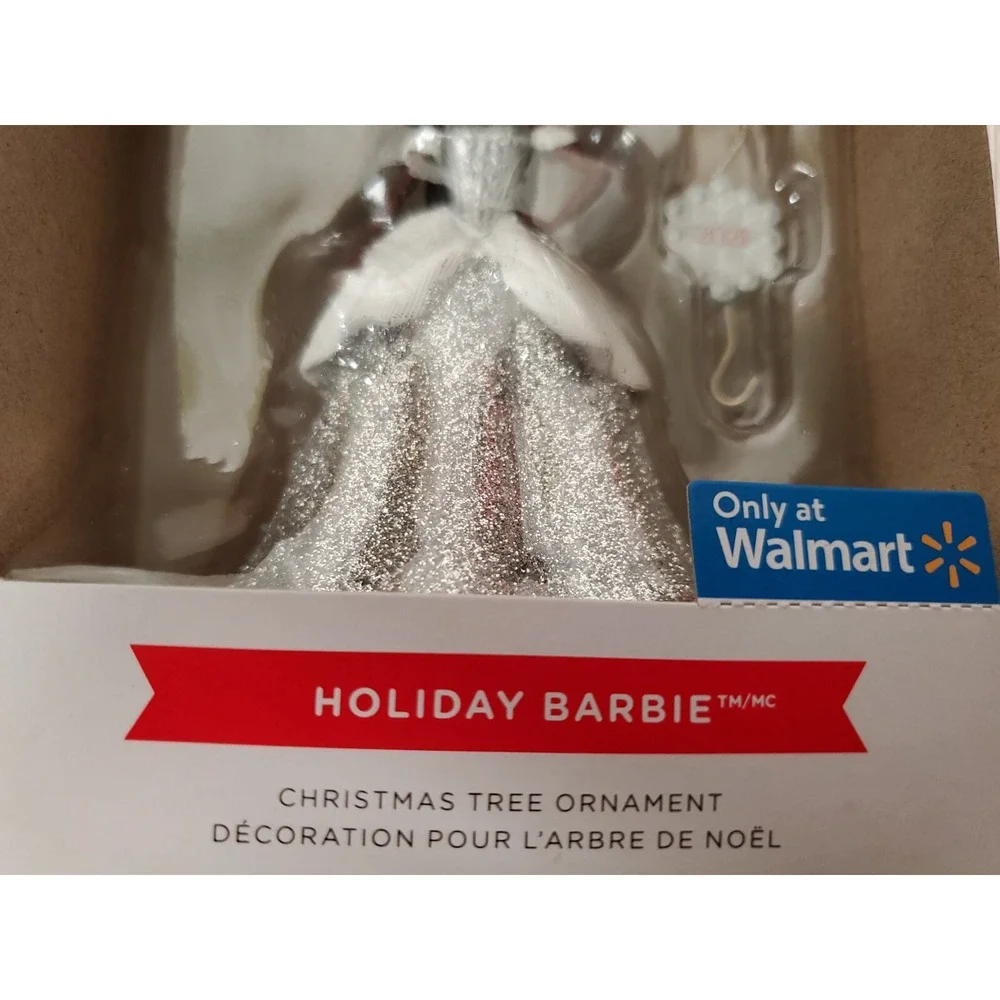 2021 Hallmark Ornament - Holiday Barbie African American Walmart Exclusive NEW
